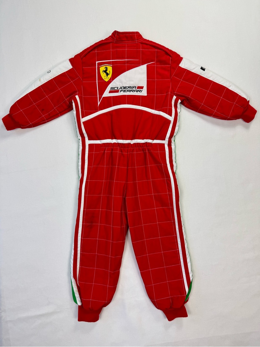 Ferrari Racer Jump Suit boys racing costume size 3-4 yrs